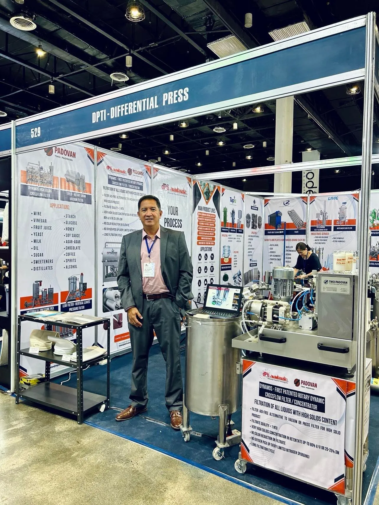 DPTI booth at Asia Food Expo
