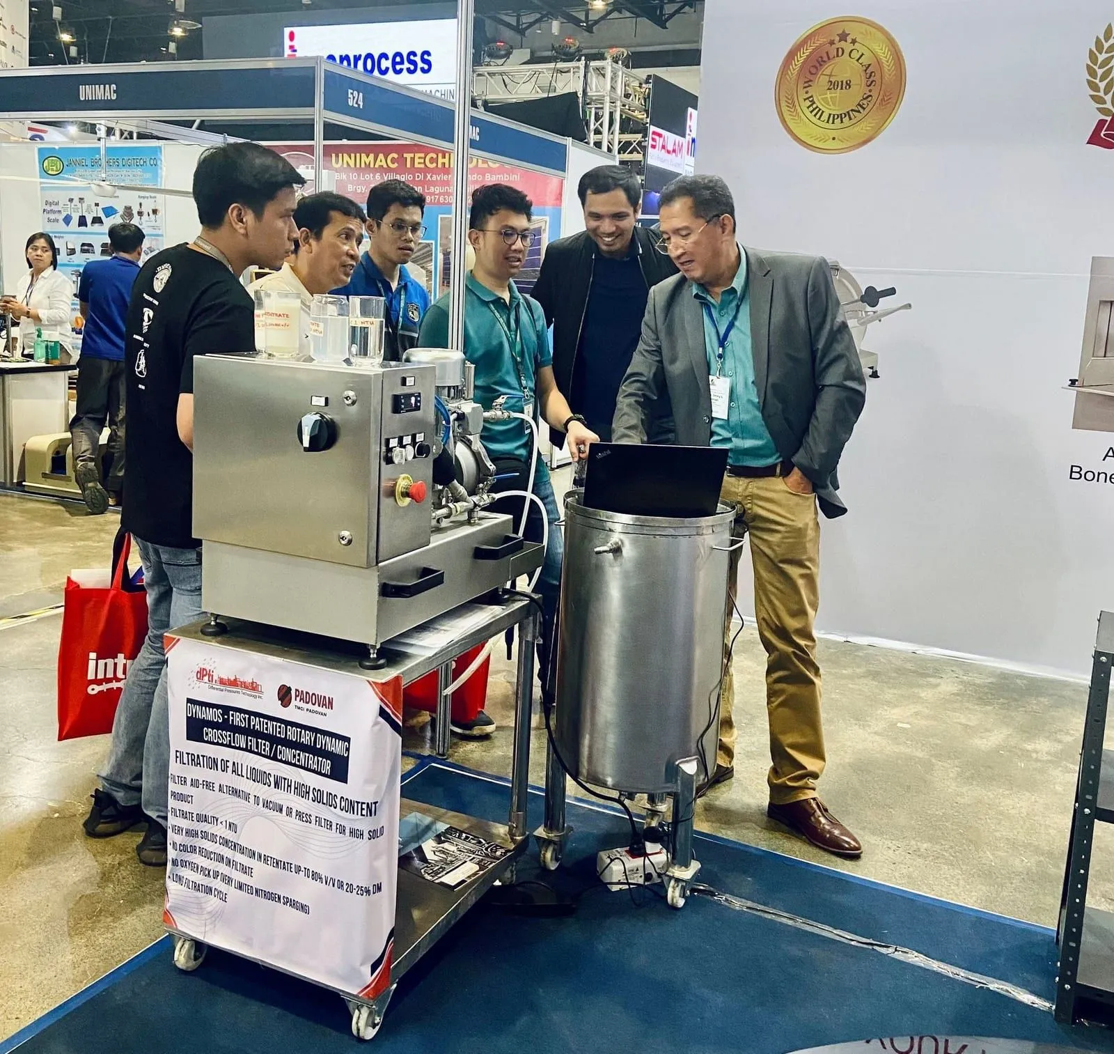 DPTI team at Asia Food Expo
