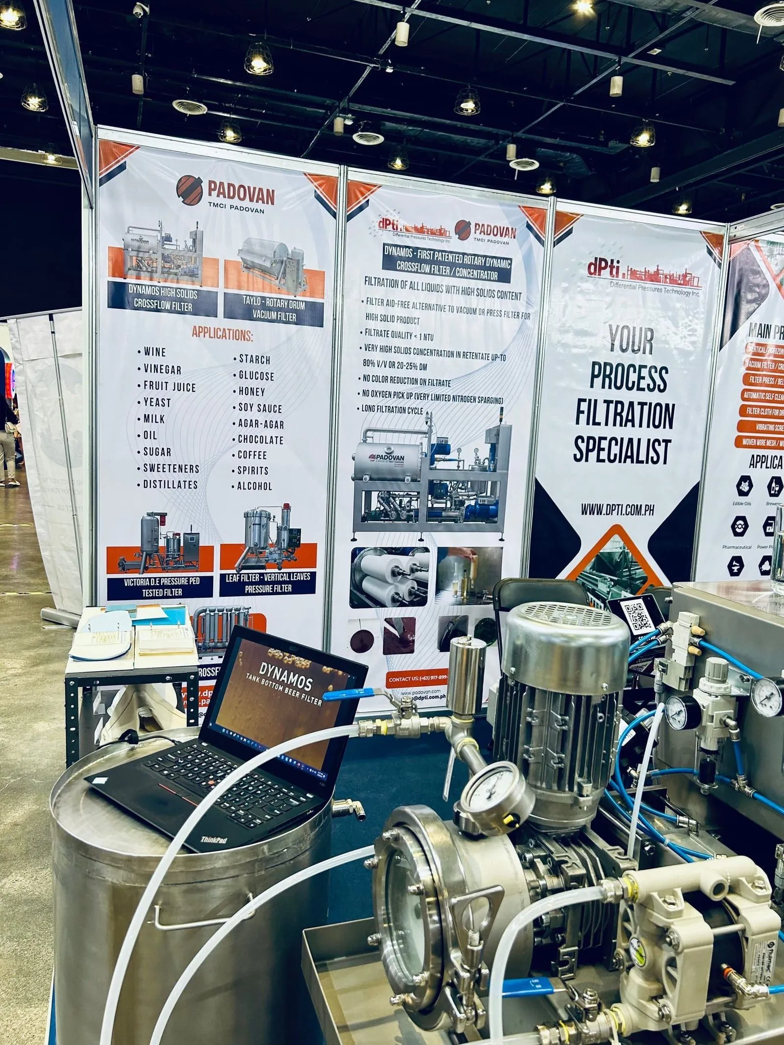 DPTI booth display