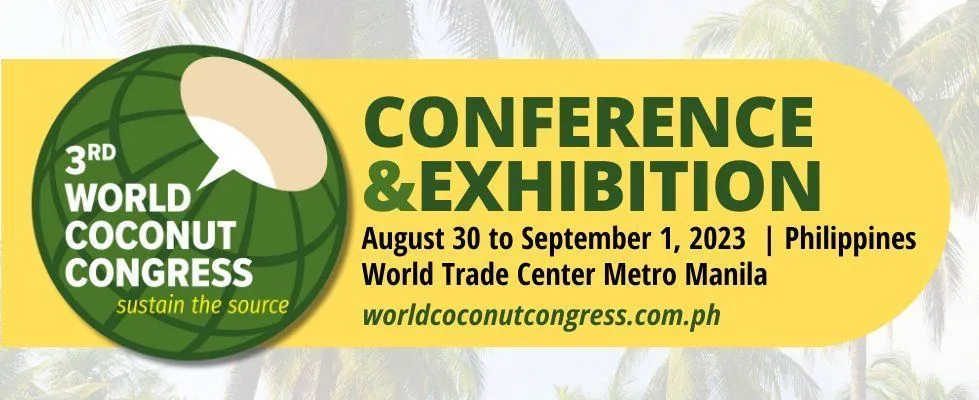 3rd World Coconut Congress banner
